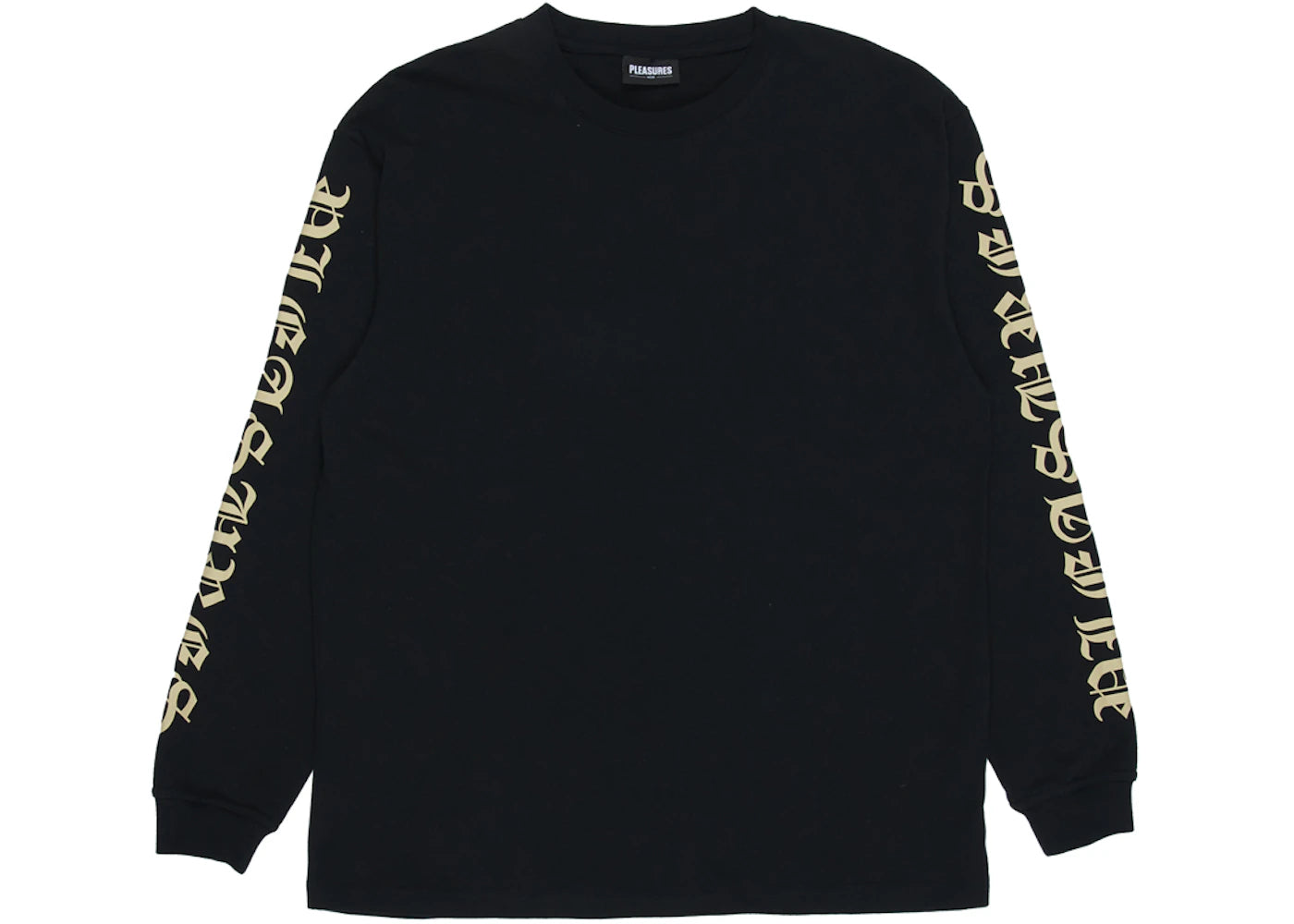 Pleasures Old E Heavyweight Long Sleeve Shirt Black