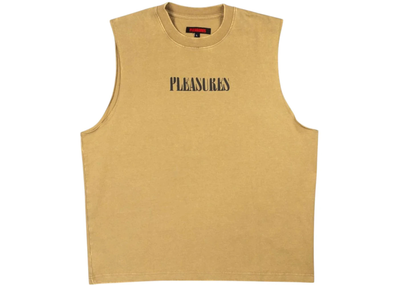 Pleasures Onyx Sleeveless Shirt Tan