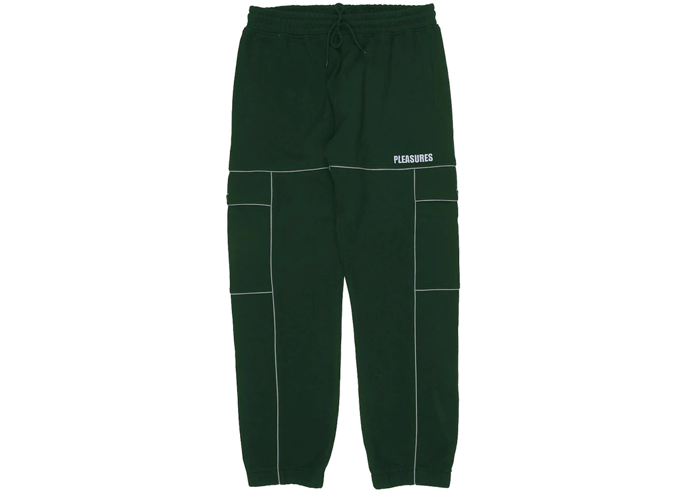 Pleasures Oracle Cargo Sweatpants Green
