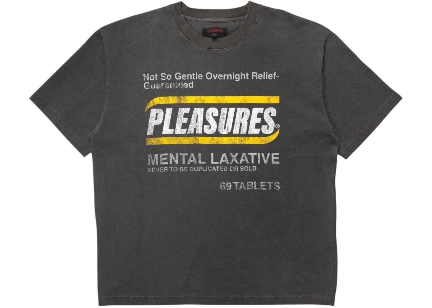 Pleasures Relief Heavyweight Shirt Faded Black