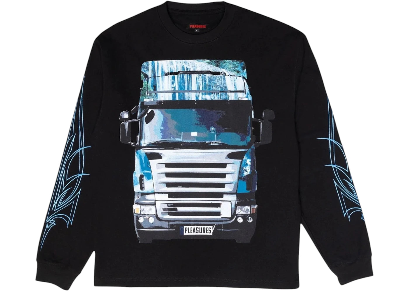 Pleasures Semi Heavyweight Long Sleeve Shirt Black