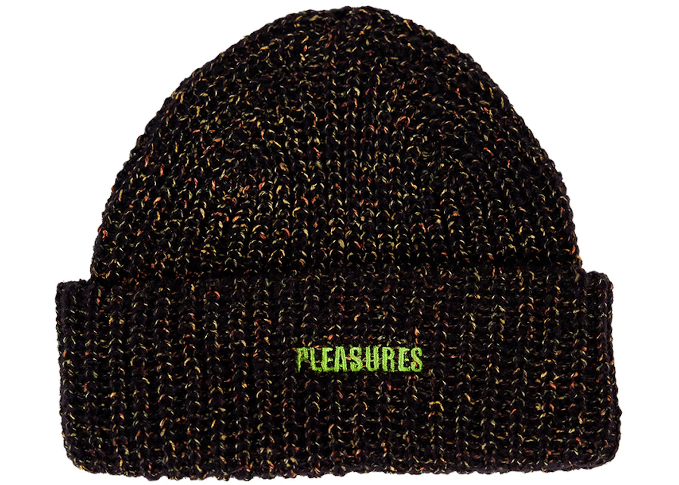 Pleasures Spark Speckled Beanie Black