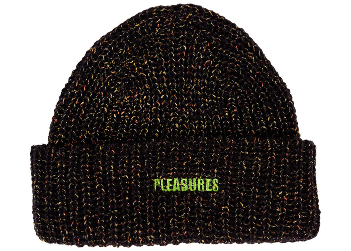 Pleasures Spark Speckled Beanie (FW21) Black