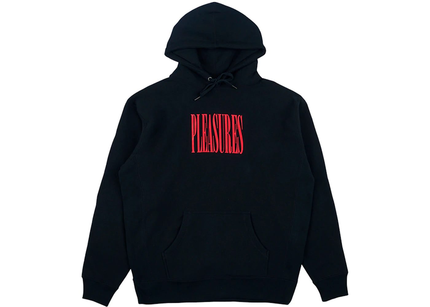 Pleasures Stretch Hoodie Black