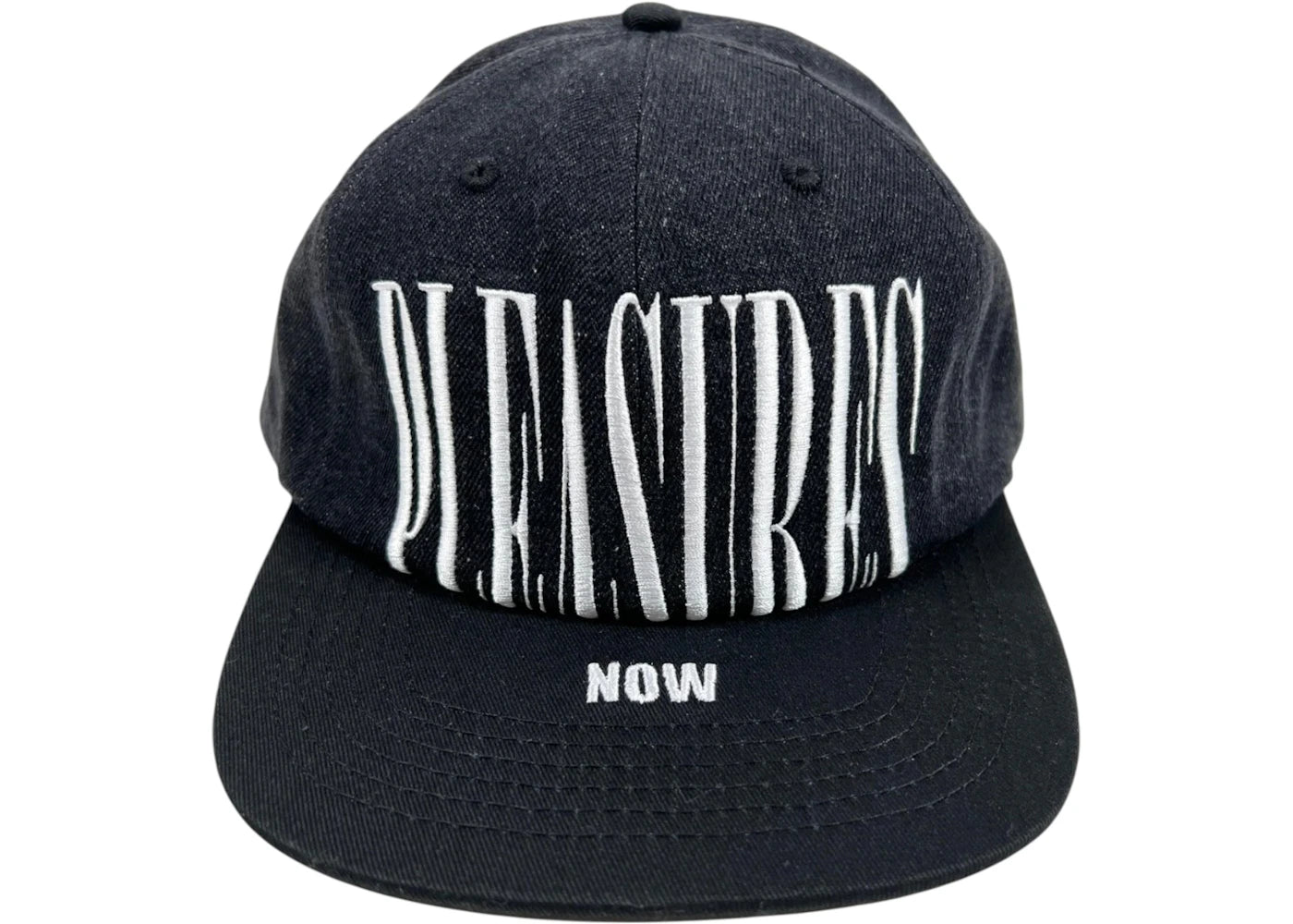 Pleasures Stretch Snapback Black