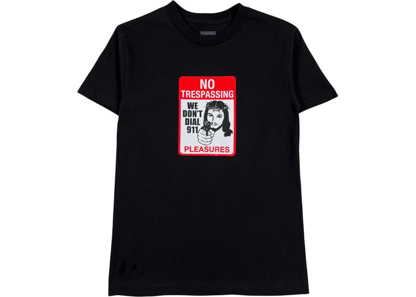 Pleasures Trespass T-Shirt Black
