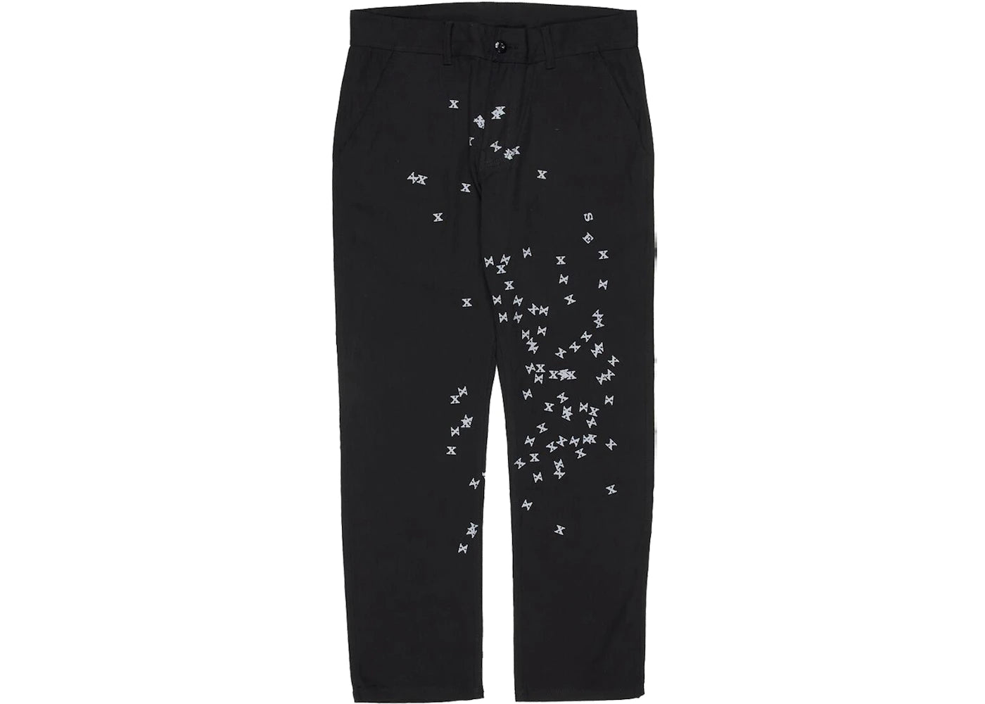 Pleasures Vomit Pants Black