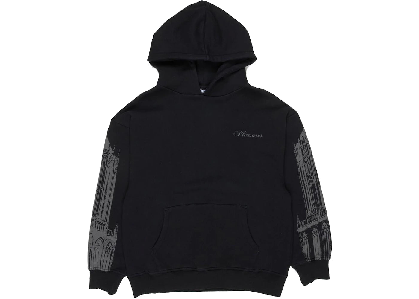 Pleasures Warsaw Hoodie Black