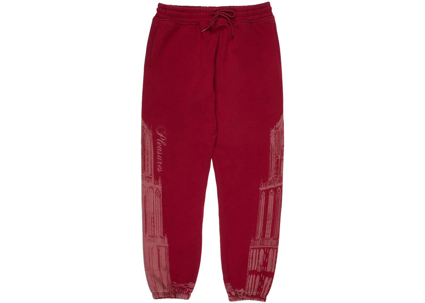 Pleasures Warsaw Sweatpants Burgundy