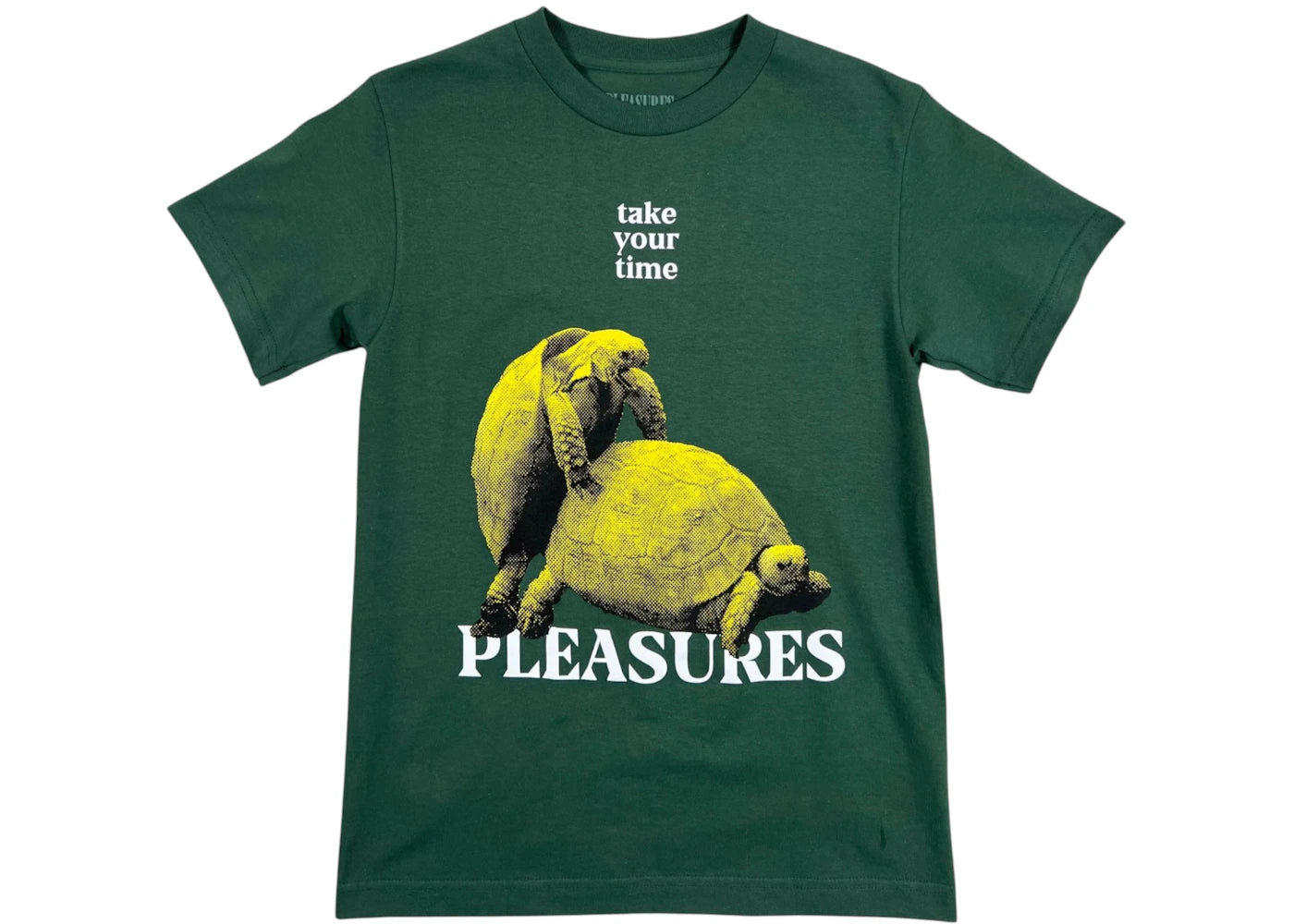 Pleasures Your Time T-Shirt Green