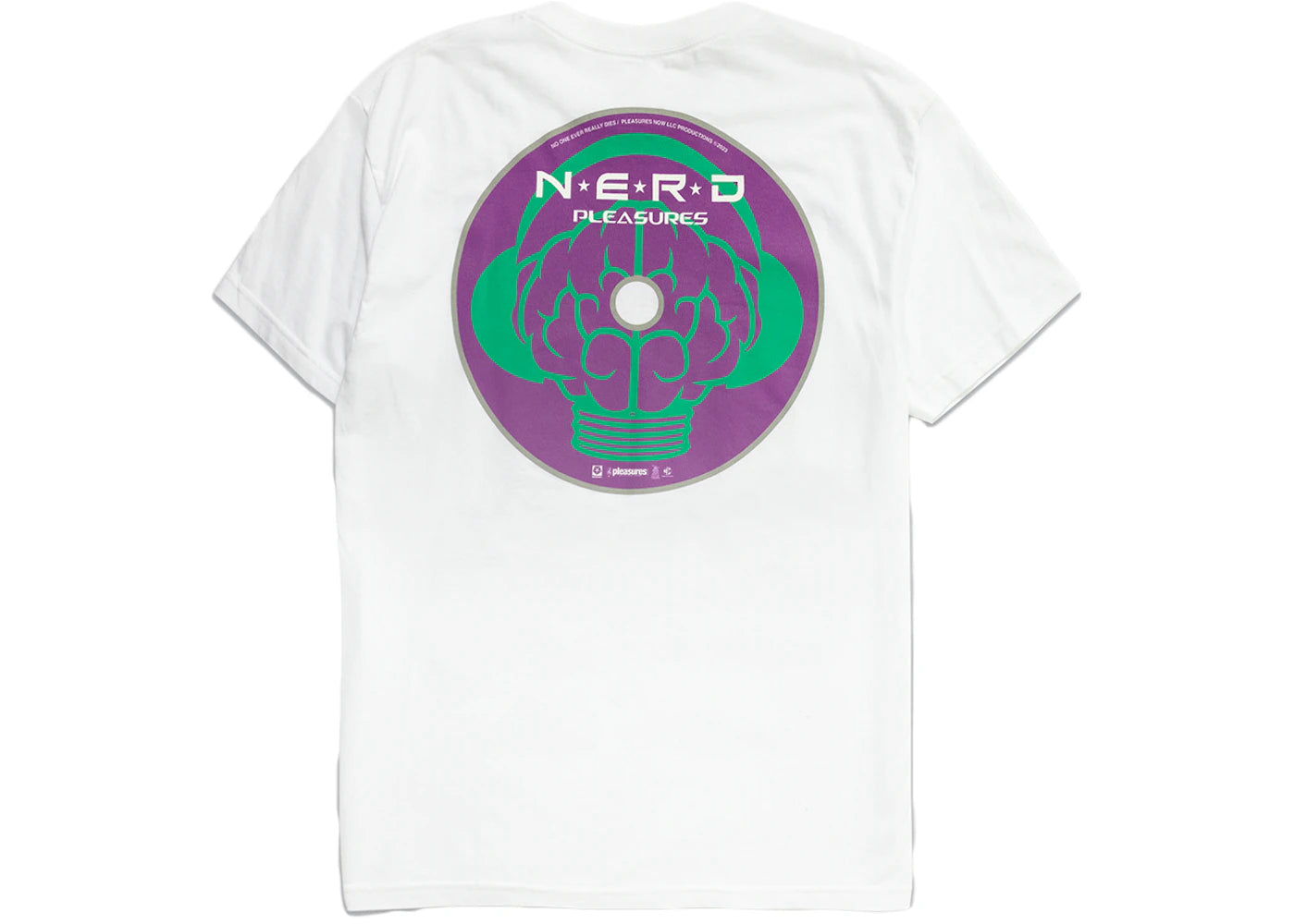 Pleasures x N.E.R.D. Disc T-Shirt White