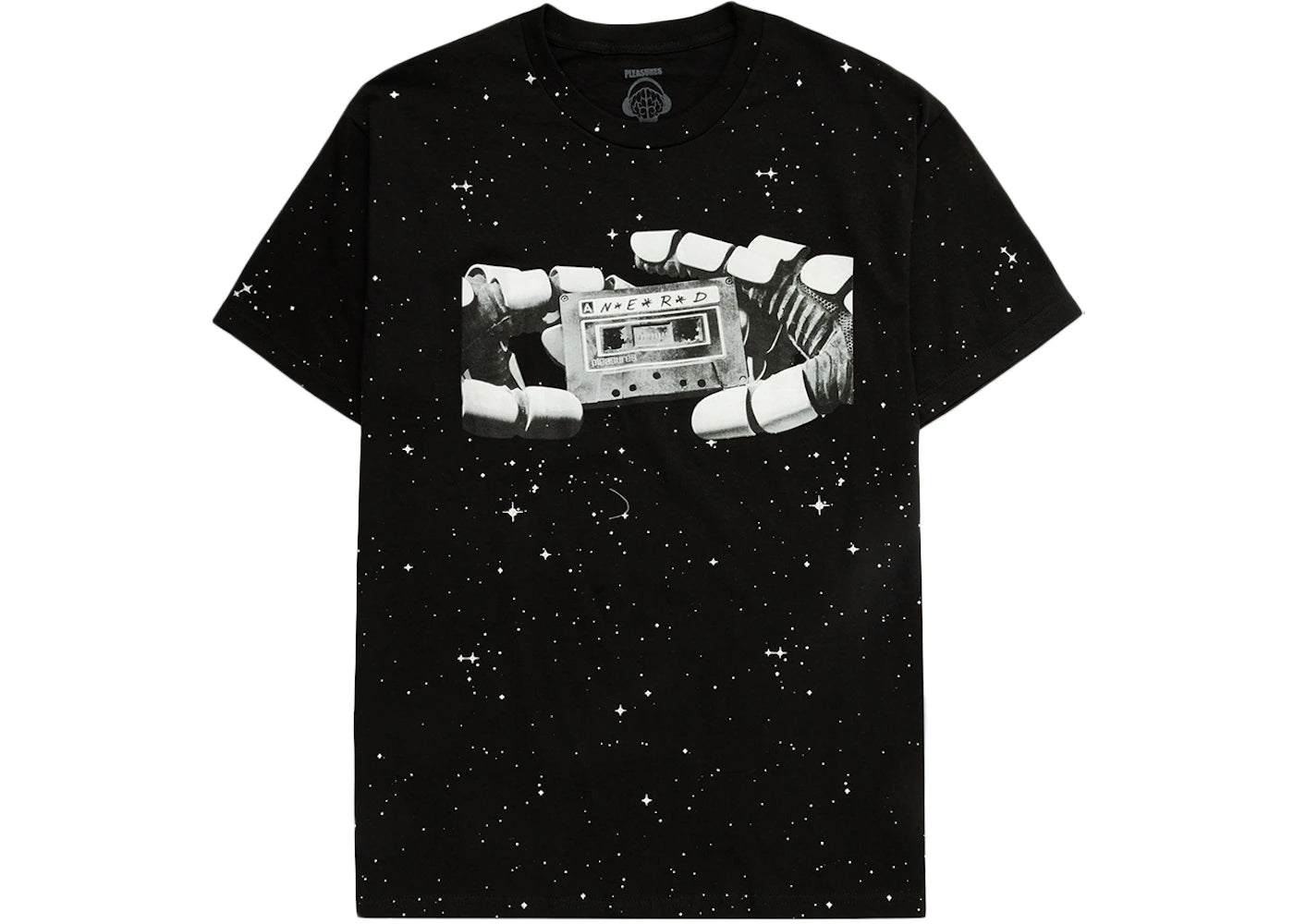 Pleasures x N.E.R.D. Space T-Shirt Black