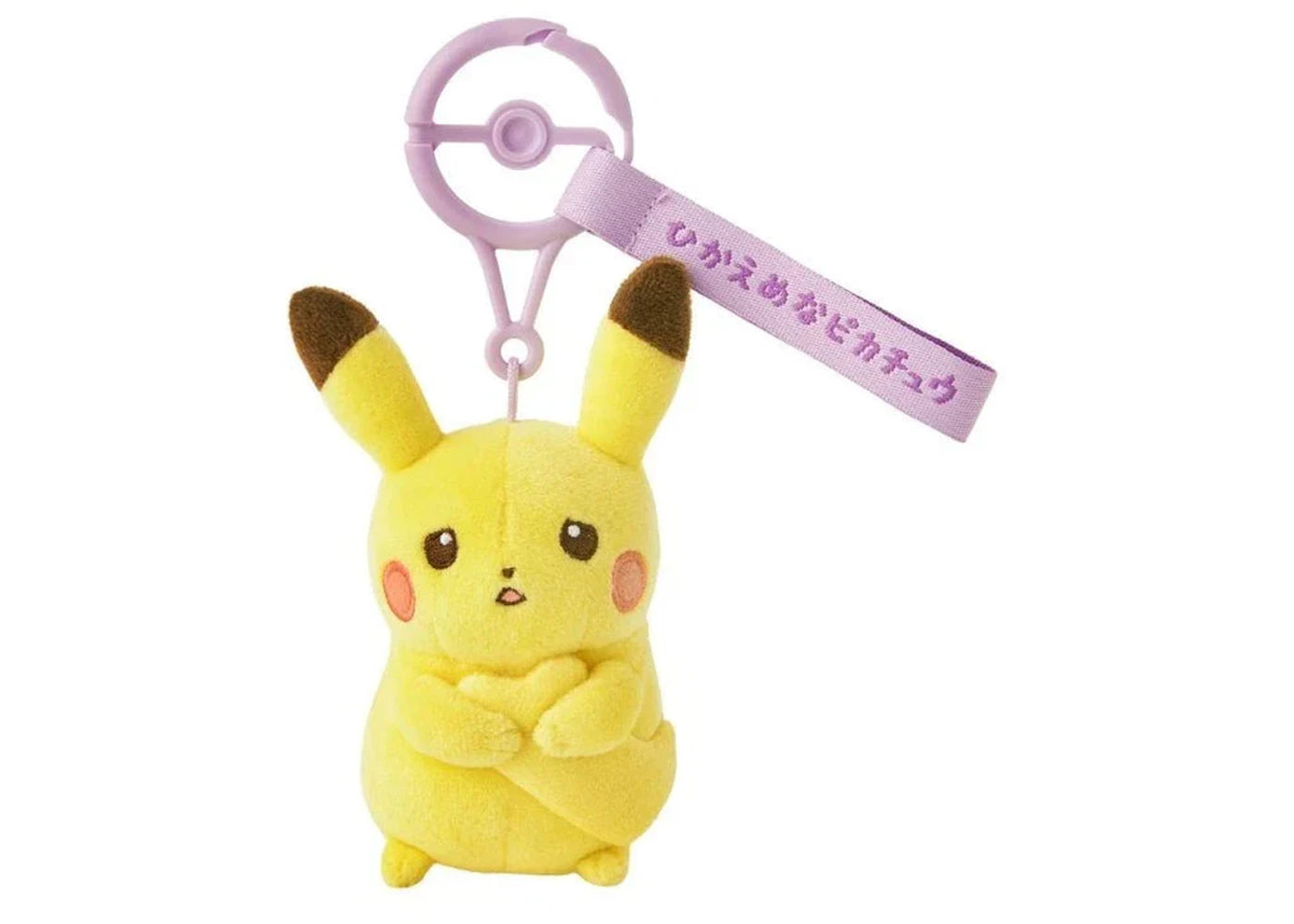 Pokemon Center Ten Poke Ten Colors Pikachu (Modest Ver) Keychain Plush