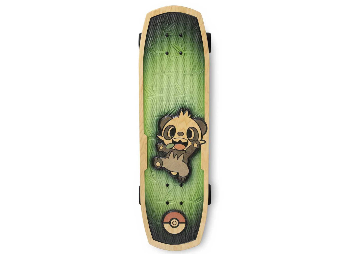 Pokemon Center x Bear Walker: Pancham Skateboard Green