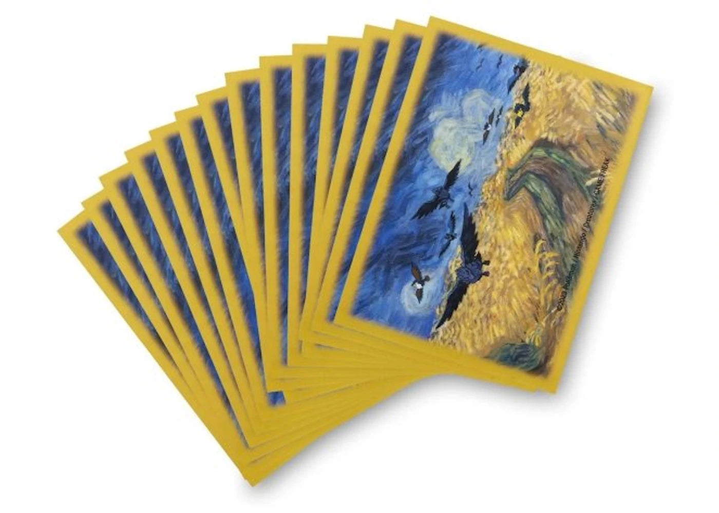 Pokemon Center x Van Gogh Museum: Corviknight Inspired by Wheatfield with Crows 65 Card Sleeves