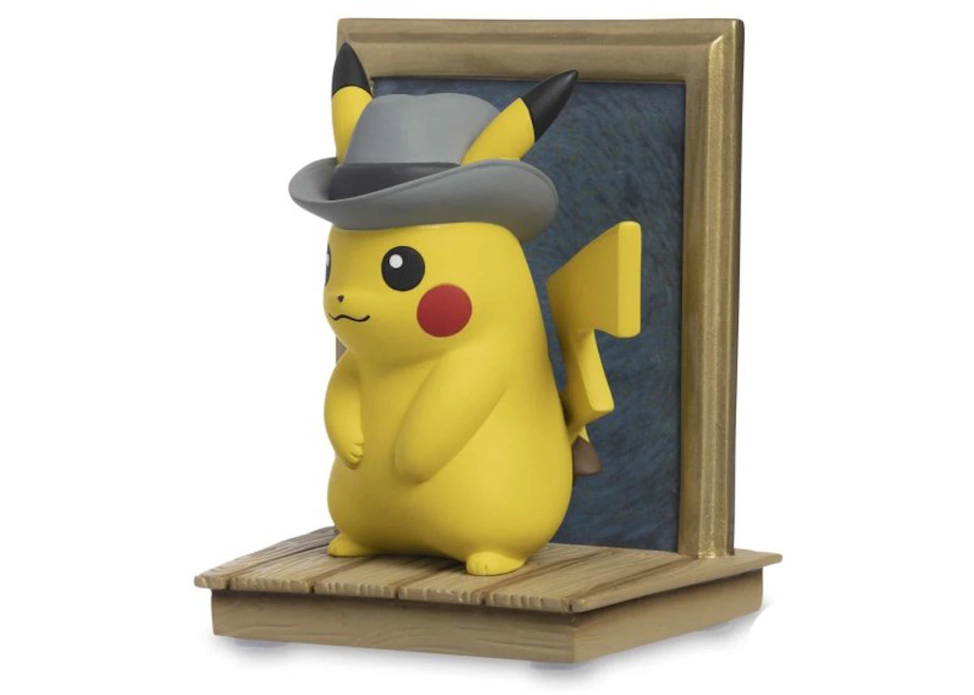 Pokemon Center x Van Gogh Museum: Pikachu Inspired by Self-Portrait with Grey Felt Hat Figure