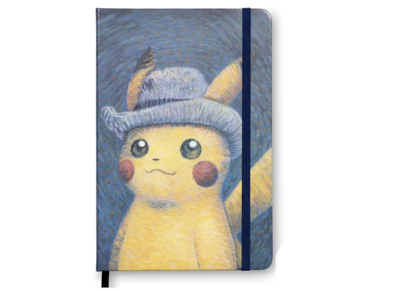 Pokemon Center x Van Gogh Museum: Pikachu Inspired by Self-Portrait with Grey Felt Hat Journal