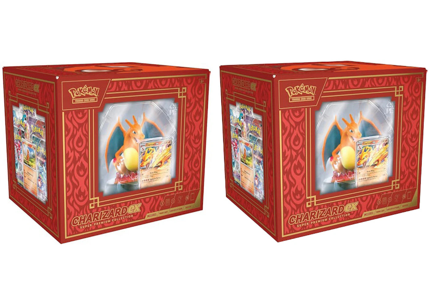 Pokémon Charizard EX Super Premium Collection Box 2x Lot