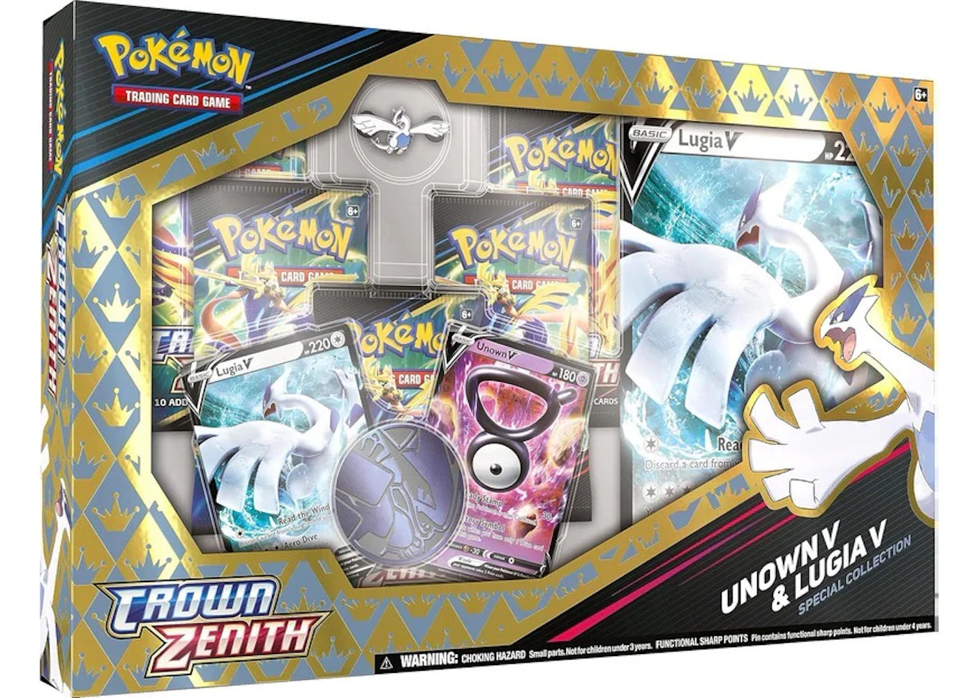 Pokèmon Crown Zenith Special Unown & Lugia Collection Box