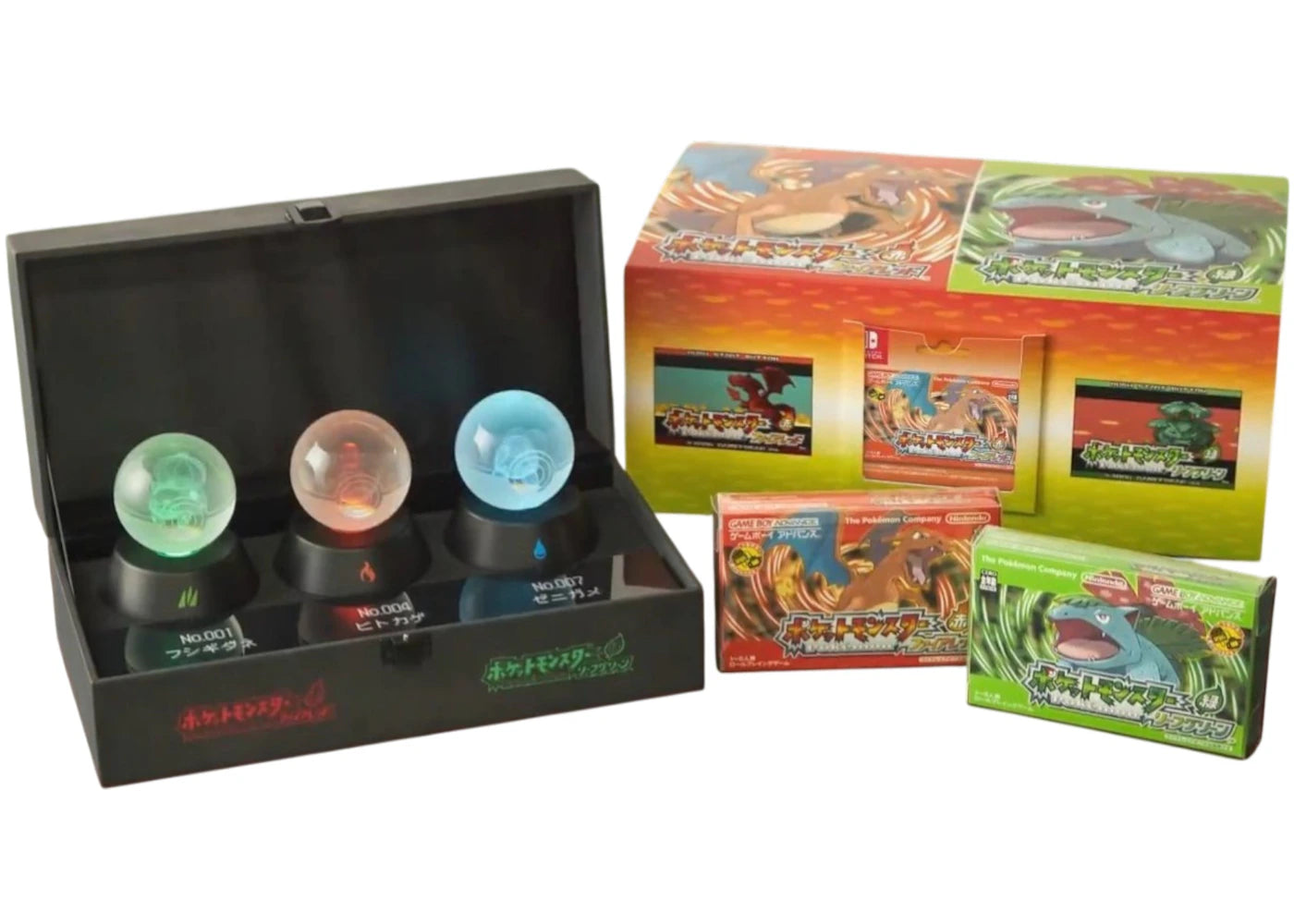 Pokemon Fire Red & Leaf Green Collector's Box Set