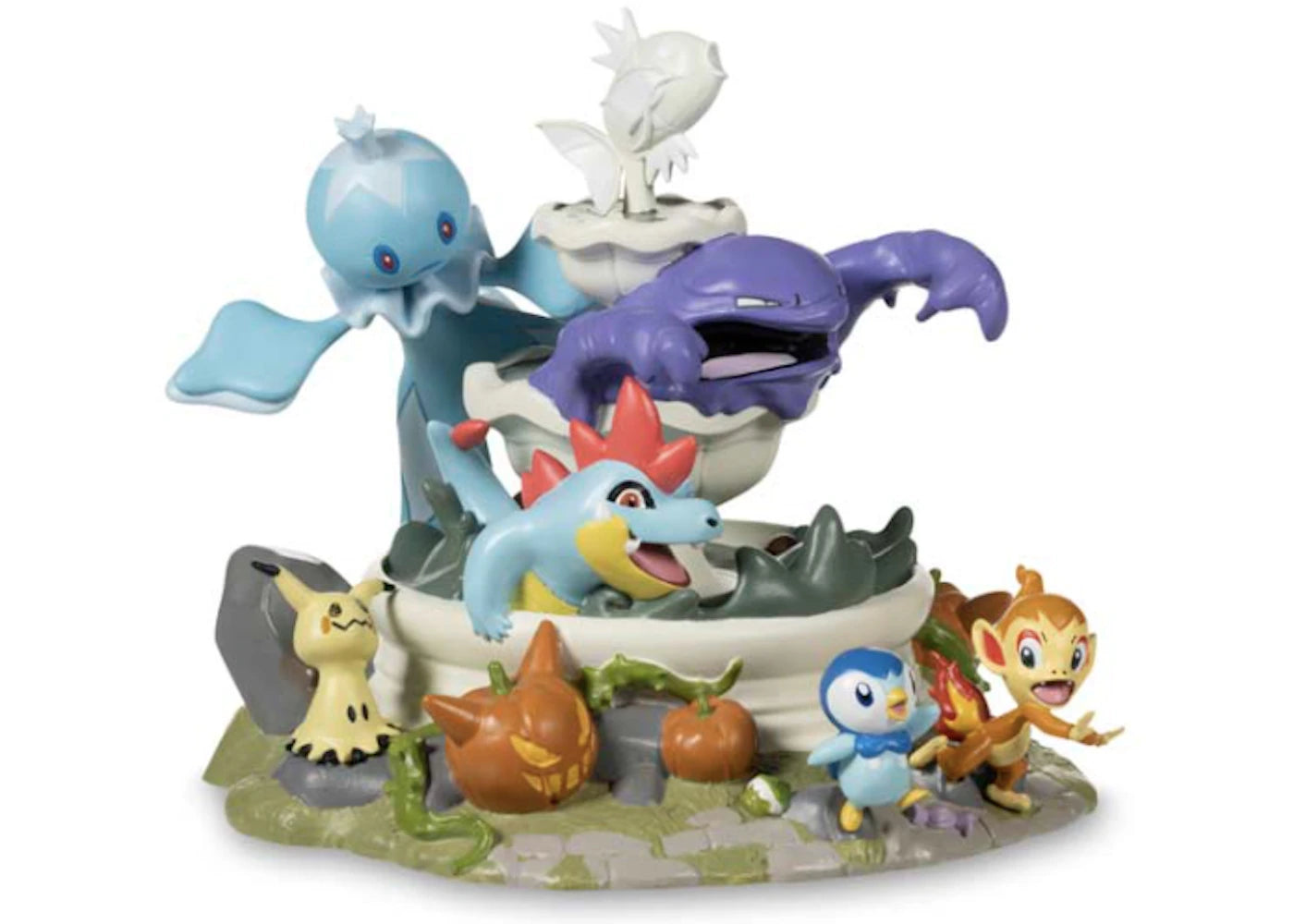 Pokemon Haunted Pokemon Village: Frillish Frightening Fountain Figure Figure