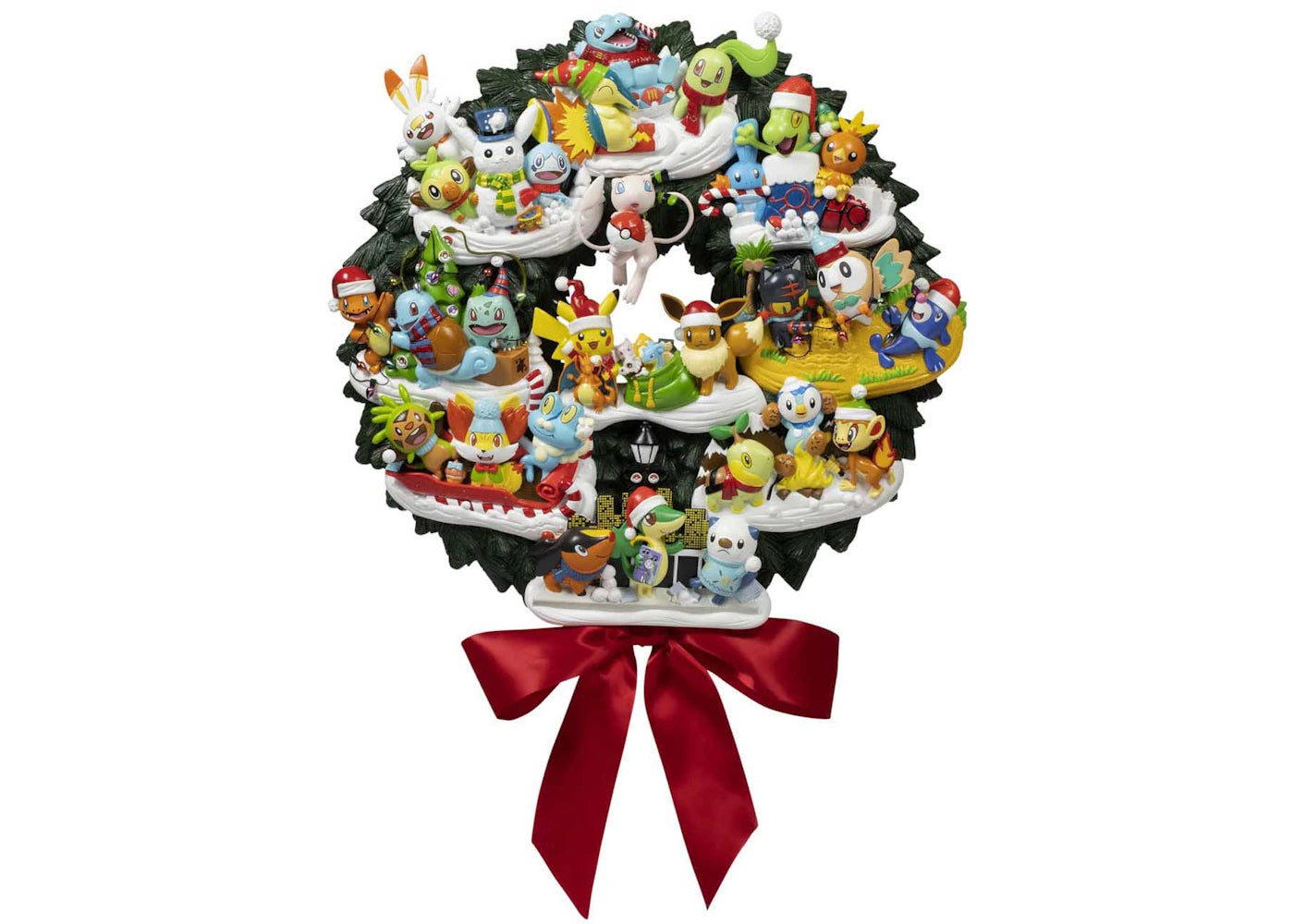 Pokemon Holiday Sculpted Wreath