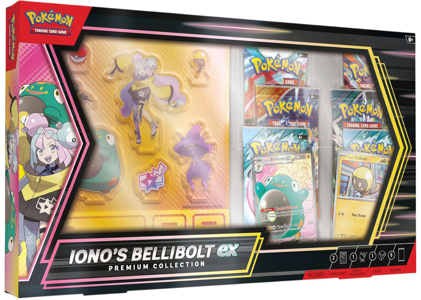 Pokémon Iono's Bellibolt Ex Premium Collection Box