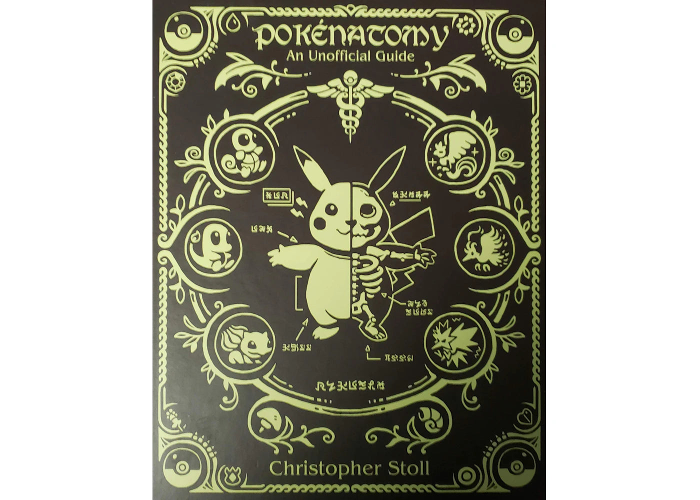 Pokemon Pokenatomy An Unofficial Guide Black Cover Book