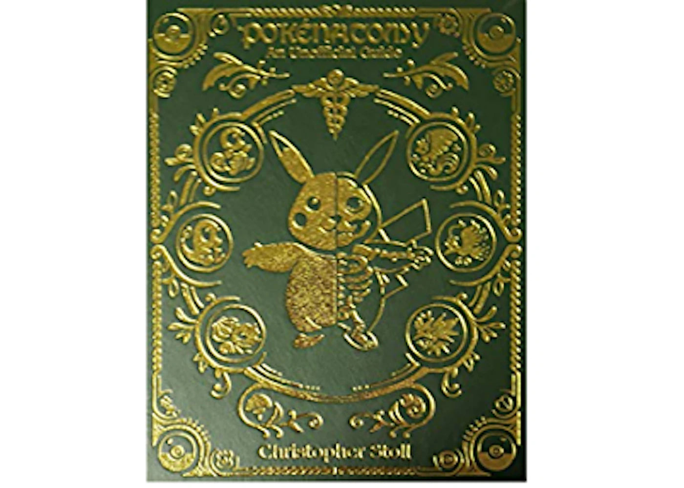 Pokemon Pokenatomy An Unofficial Guide Green and Gold Cover Book