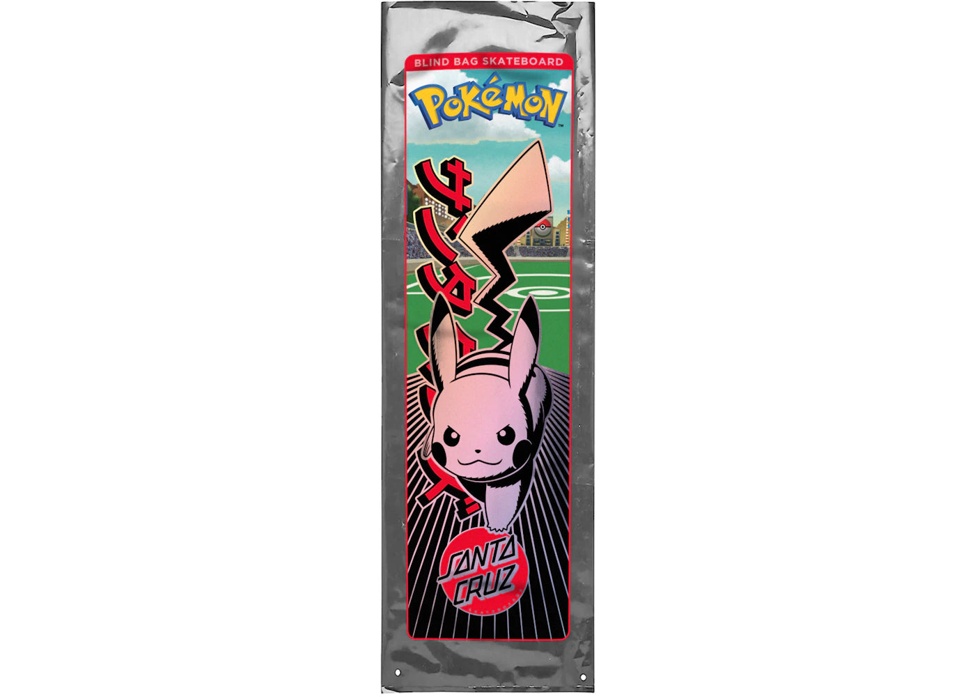 Pokemon Santa Cruz Skateboard Deck Blind Bag