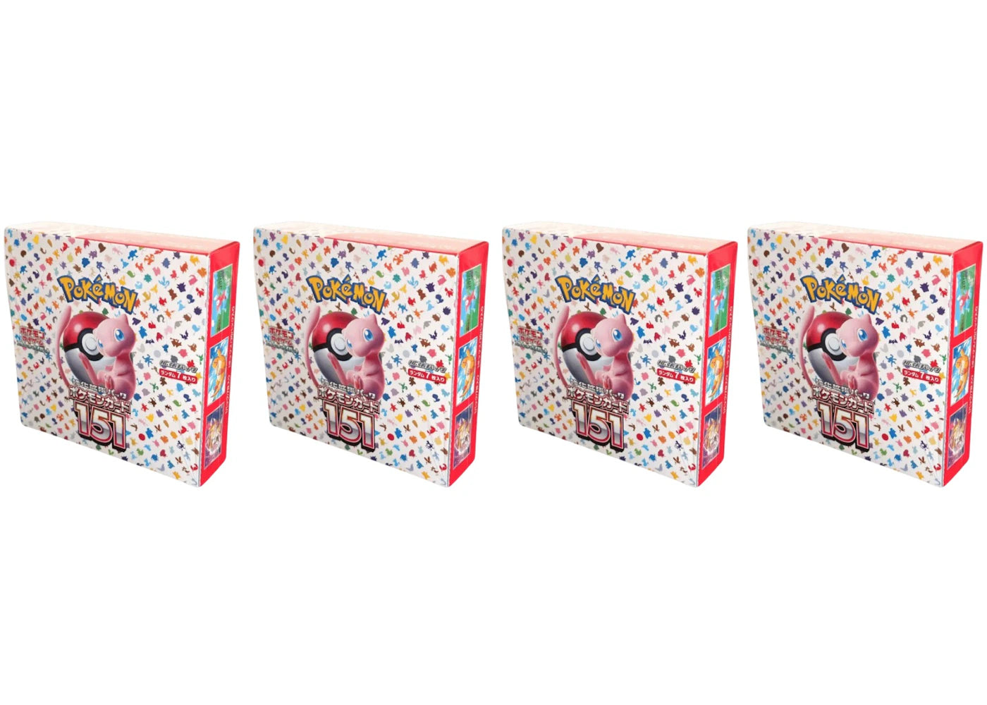 Pokémon Scarlet & Violet 151 Booster Box (Japanese) 4x Lot