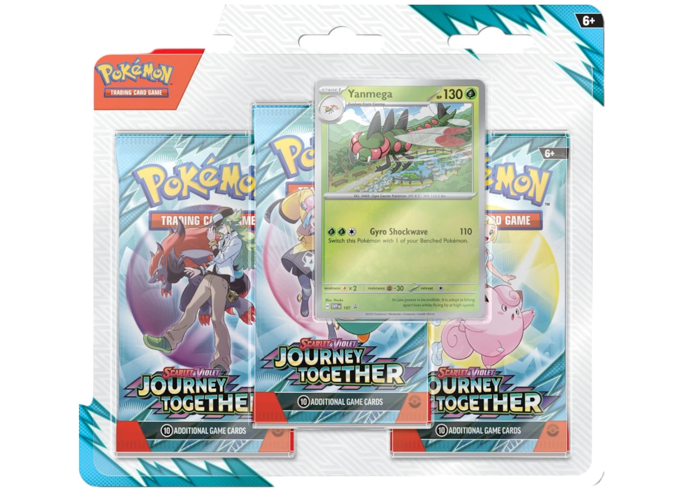Pokémon Scarlet & Violet Journey Together 3 Pack Blister
