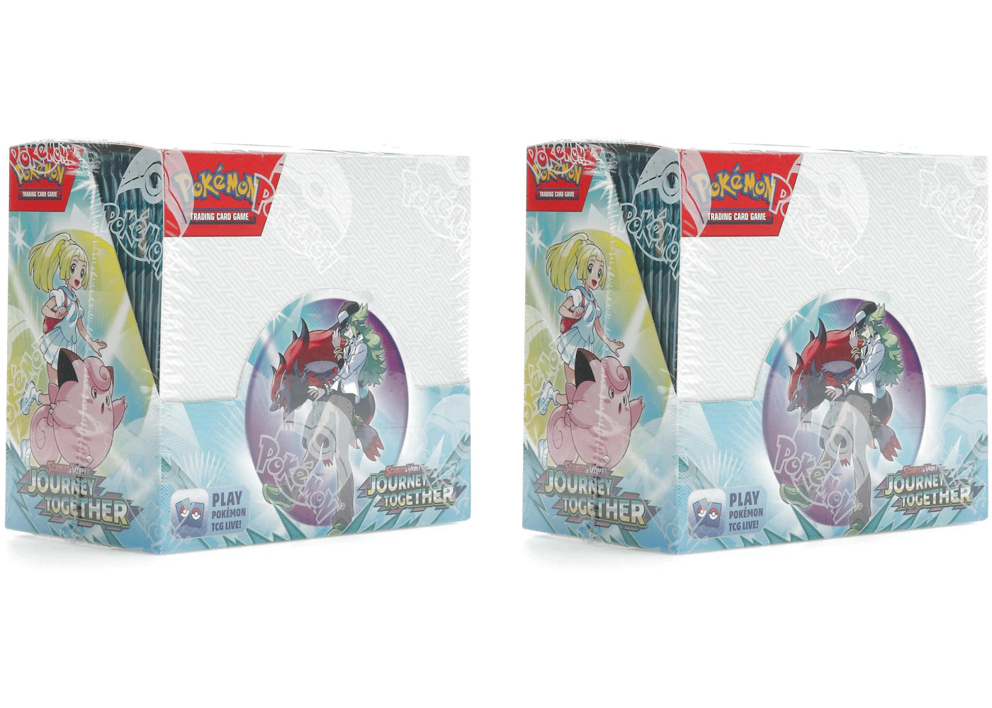 Pokémon Scarlet & Violet Journey Together Booster Box 2x Lot