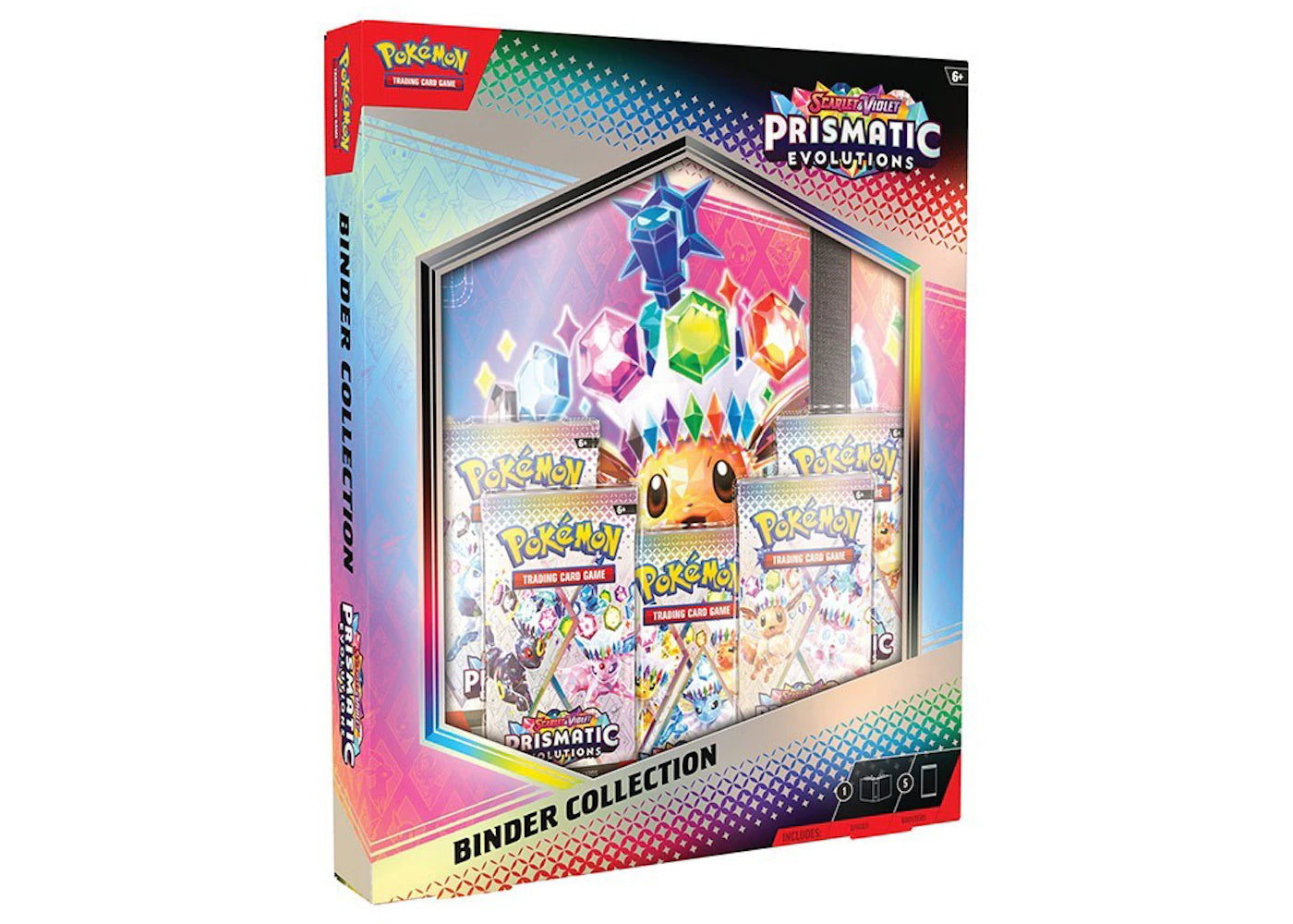 Pokémon Scarlet & Violet Prismatic Evolutions Binder Collection