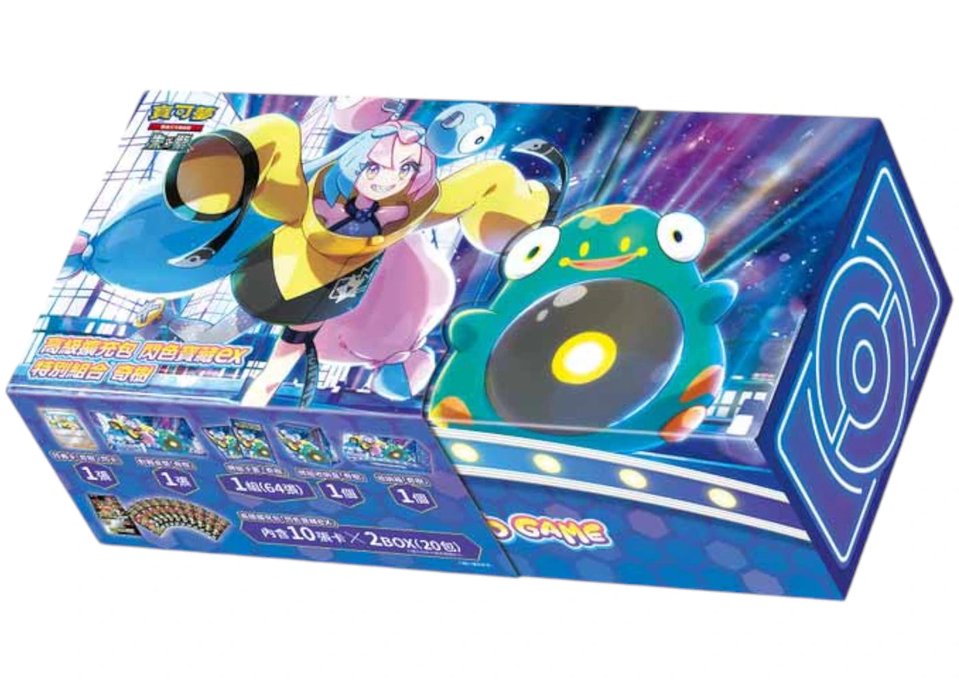 Pokémon Scarlet & Violet Shiny Treasure EX sv4a-PF Iono Special Set (Traditional Chinese)