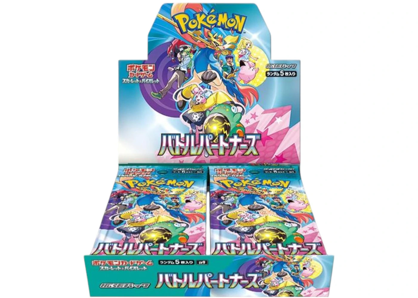 Pokémon Scarlet and Violet SV9 Battle Partners Booster Box (Japanese)
