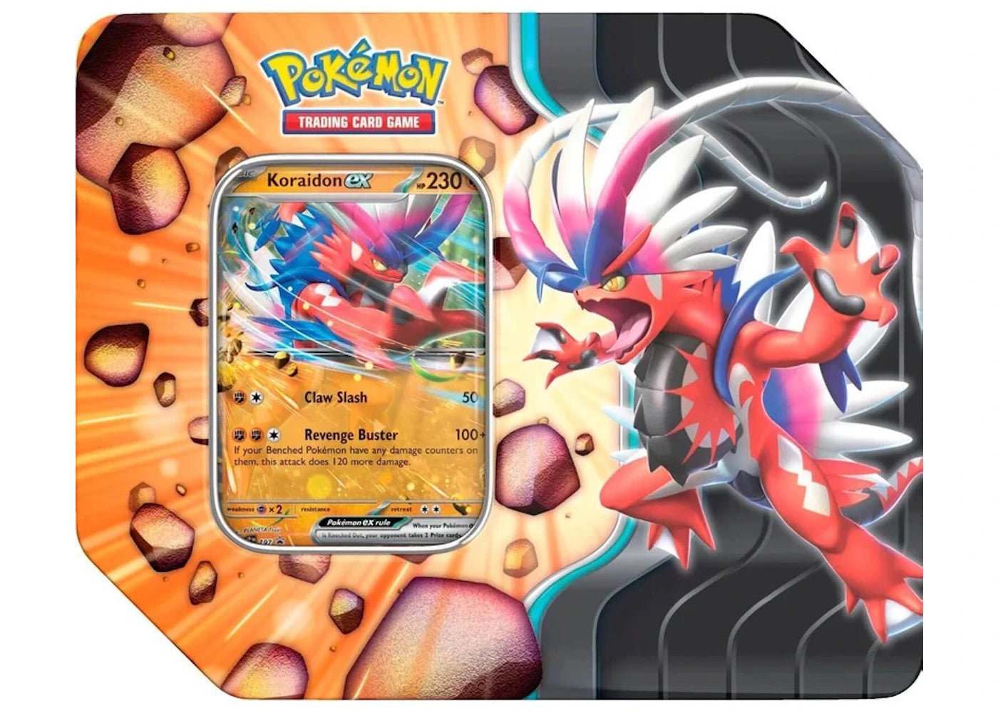 Pokèmon Slashing Legends Koraidon Tin