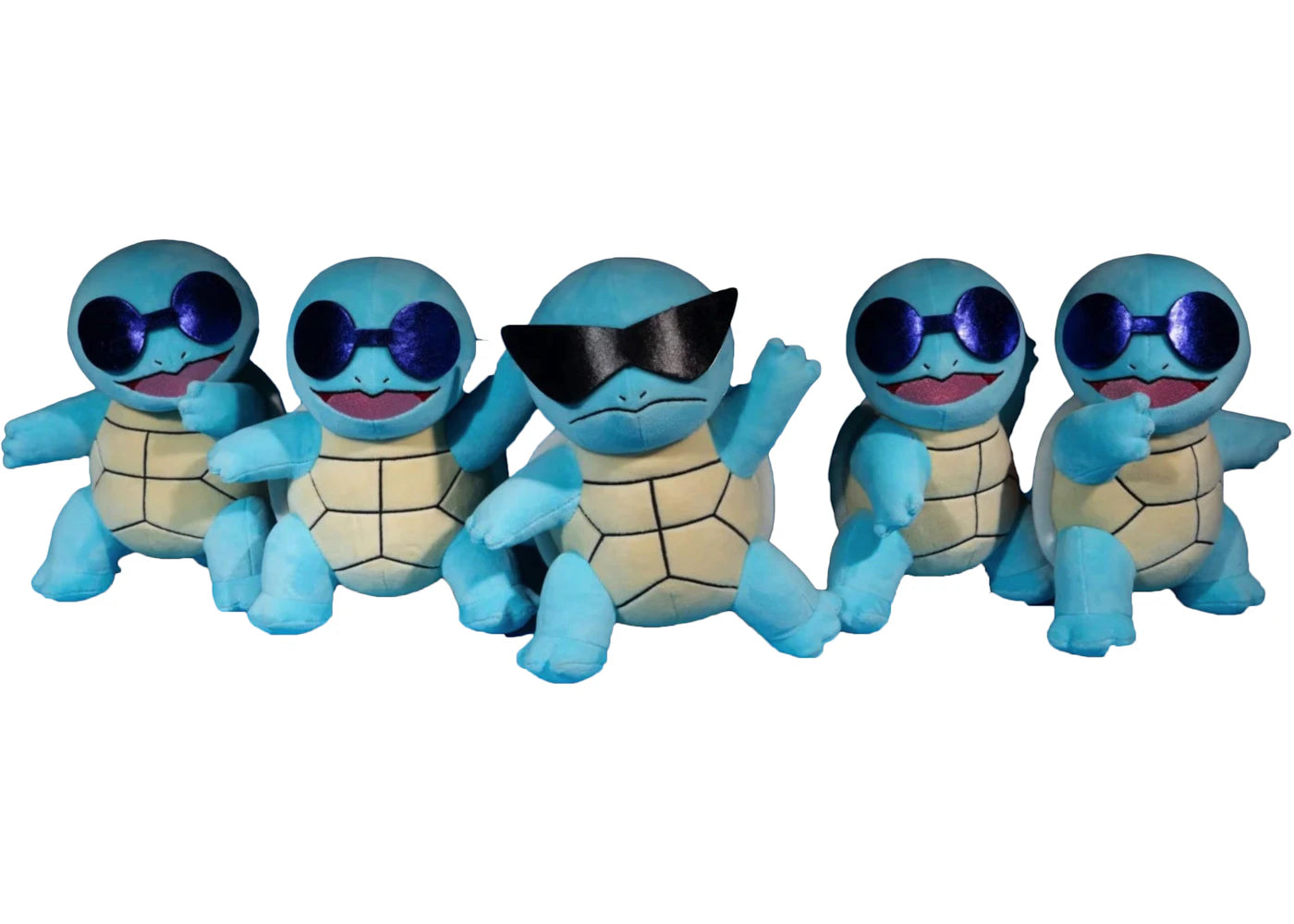 Pokemon Squirtle Squad SDCC 2025 Jazwares Exclusive Plush Set of 5
