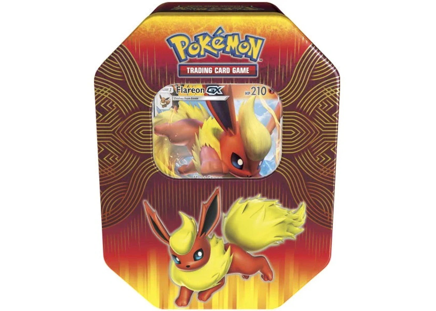 Pokèmon Sun & Moon Elemental Power Featuring Flareon GX 1st Print Tin