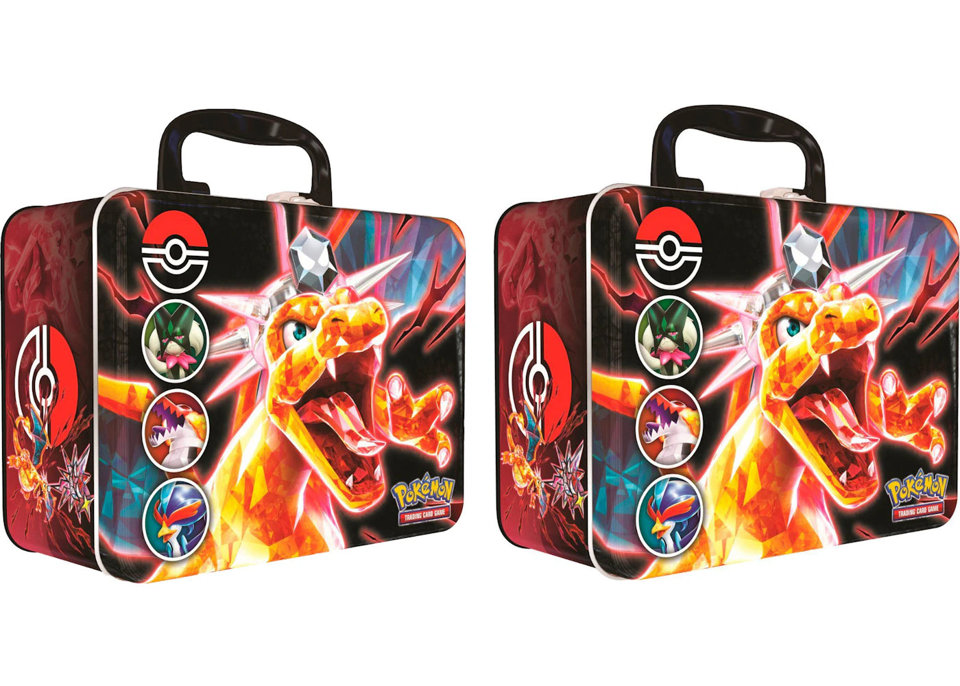 Pokémon TCG 2023 Fall Collector Chest Tin 2x Lot