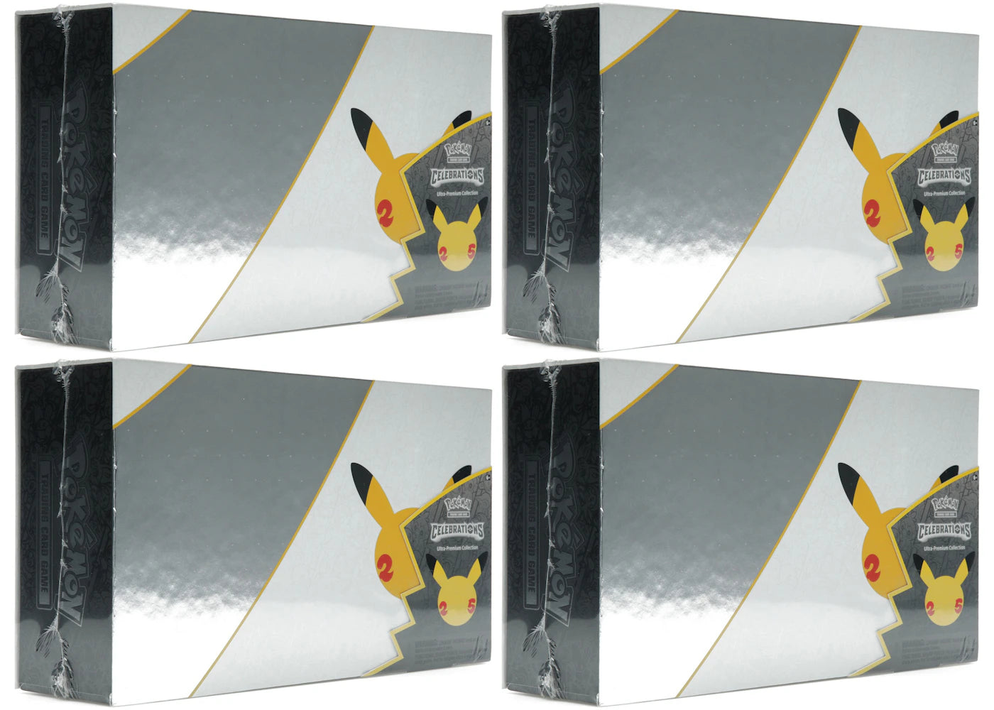 Pokémon TCG 25th Anniversary Celebrations Ultra-Premium Collection Box 4x Lot
