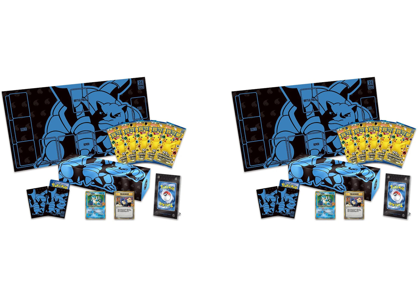 Pokémon TCG 25th Anniversary Collection Blastoise Box (Traditional Chinese) 2x Lot