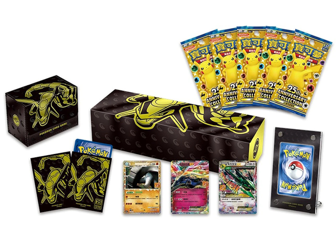 Pokémon TCG 25th Anniversary Collection Rayquaza Box (Traditional Chinese)