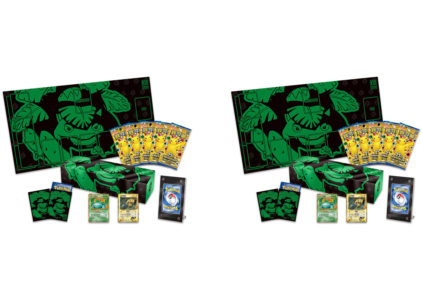 Pokémon TCG 25th Anniversary Collection Venusaur Box (Traditional Chinese) 2x Lot