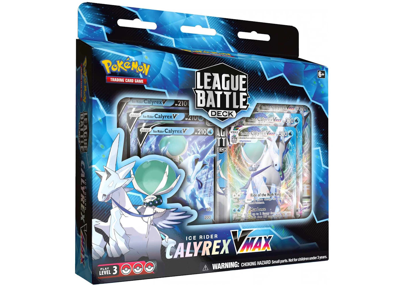 Pokémon TCG Calyrex VMAX Ice Rider League Battle Deck