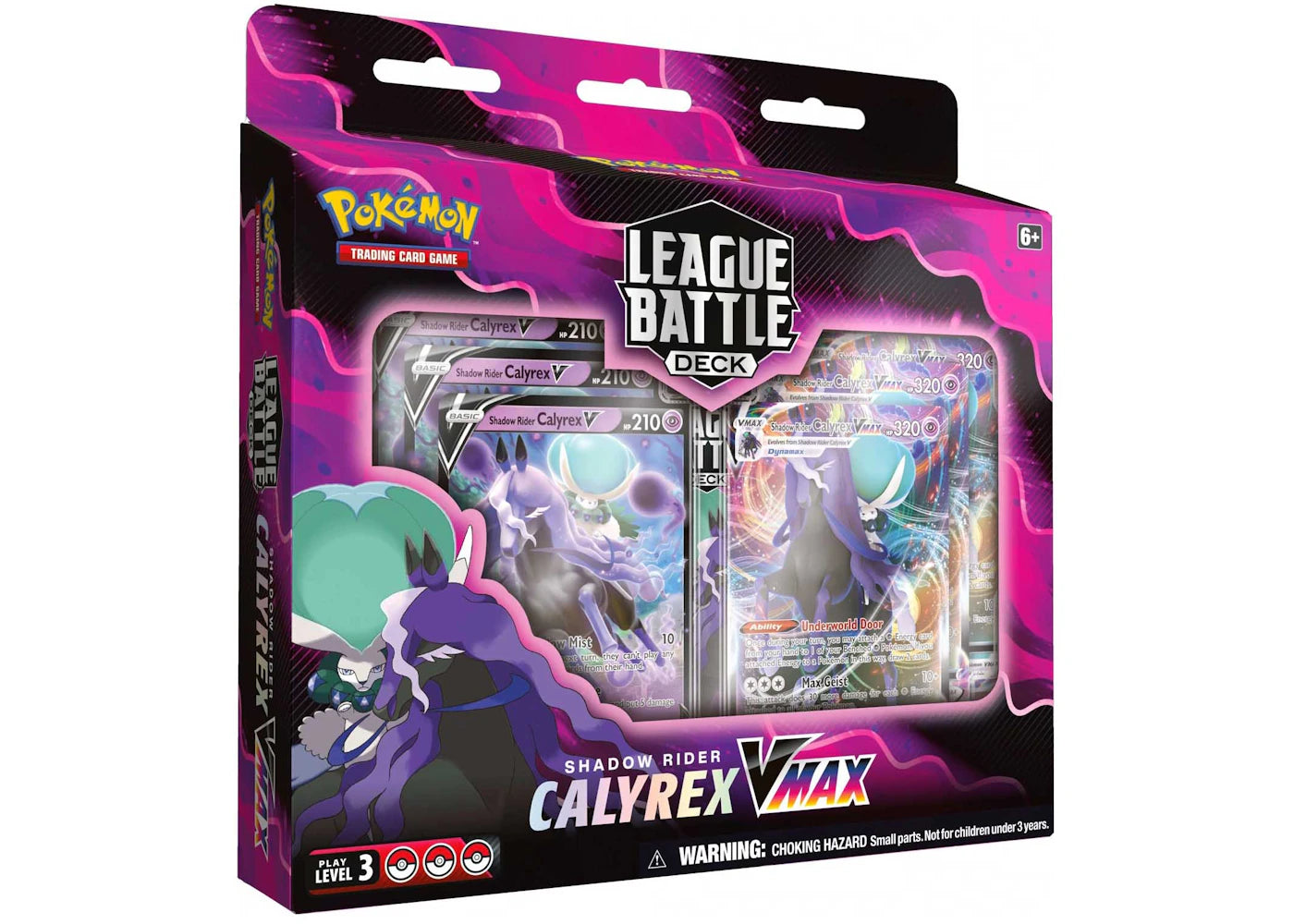 Pokémon TCG Calyrex VMAX Shadow Rider League Battle Deck