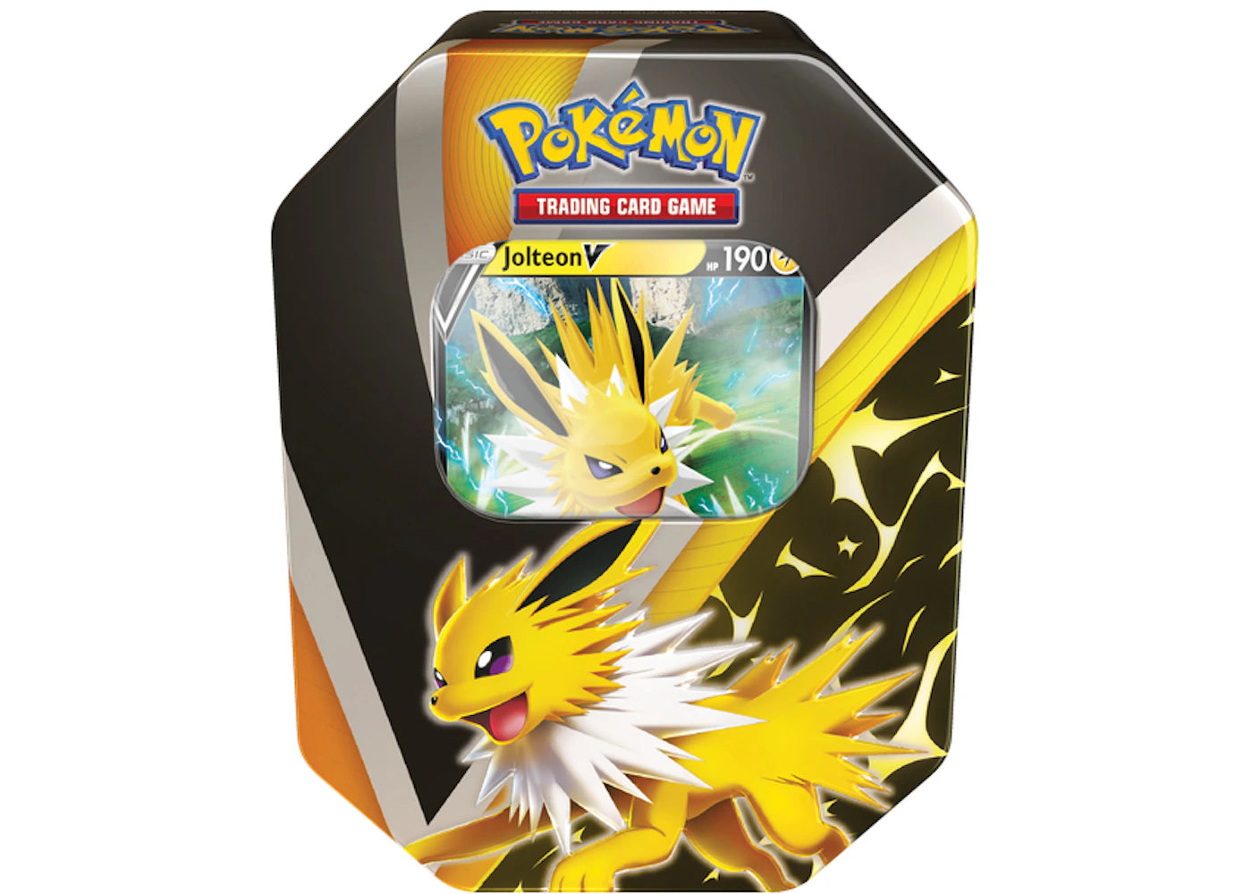 Pokémon TCG Eevee Evolutions Tin Jolteon V