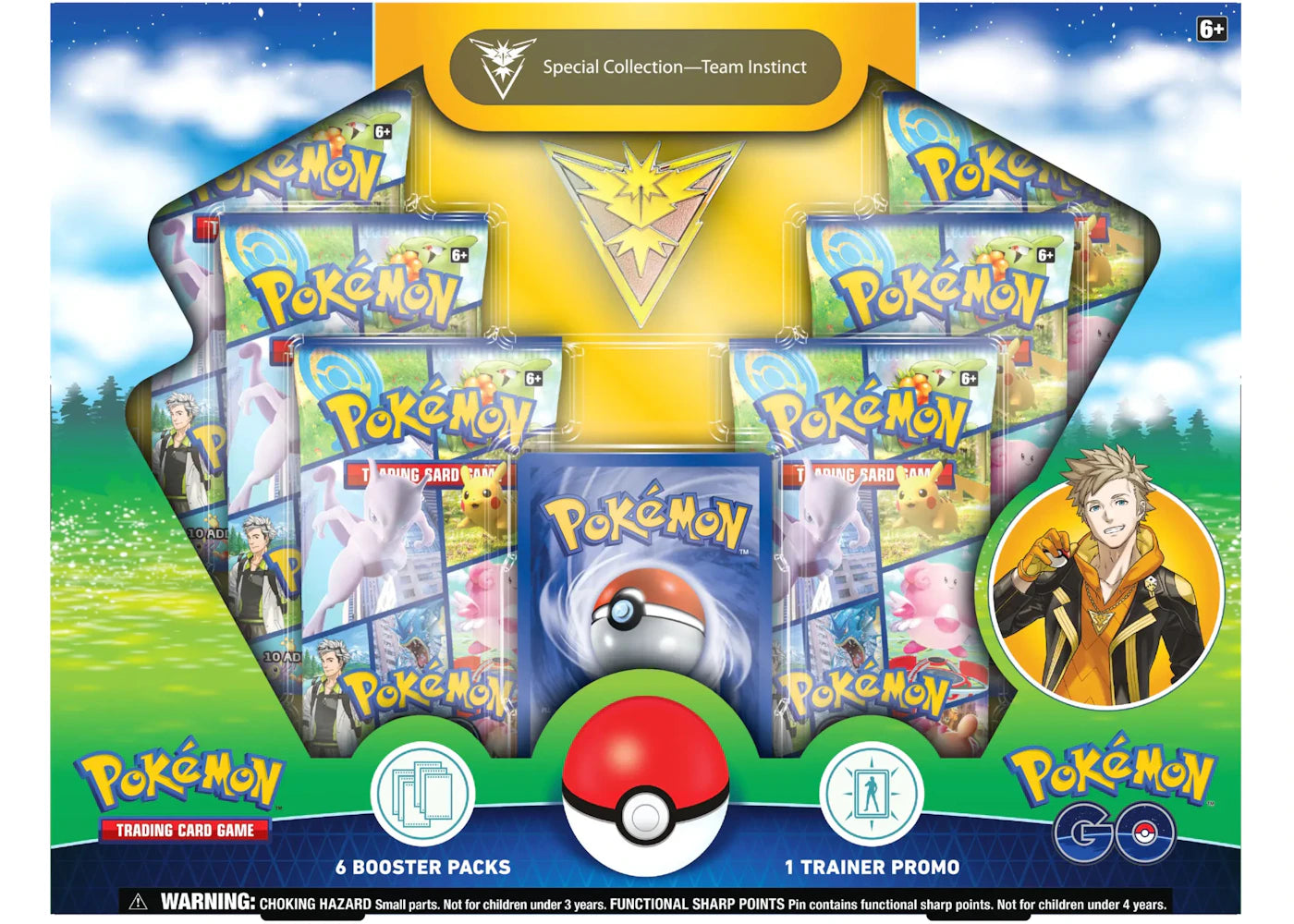 Pokémon TCG Pokémon GO Special Collection Team Instinct Box