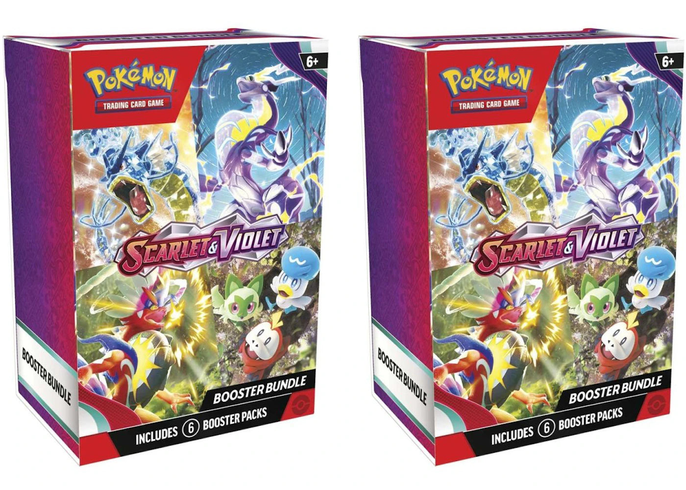 Pokémon TCG Scarlet & Violet Booster Bundle 2x Lot