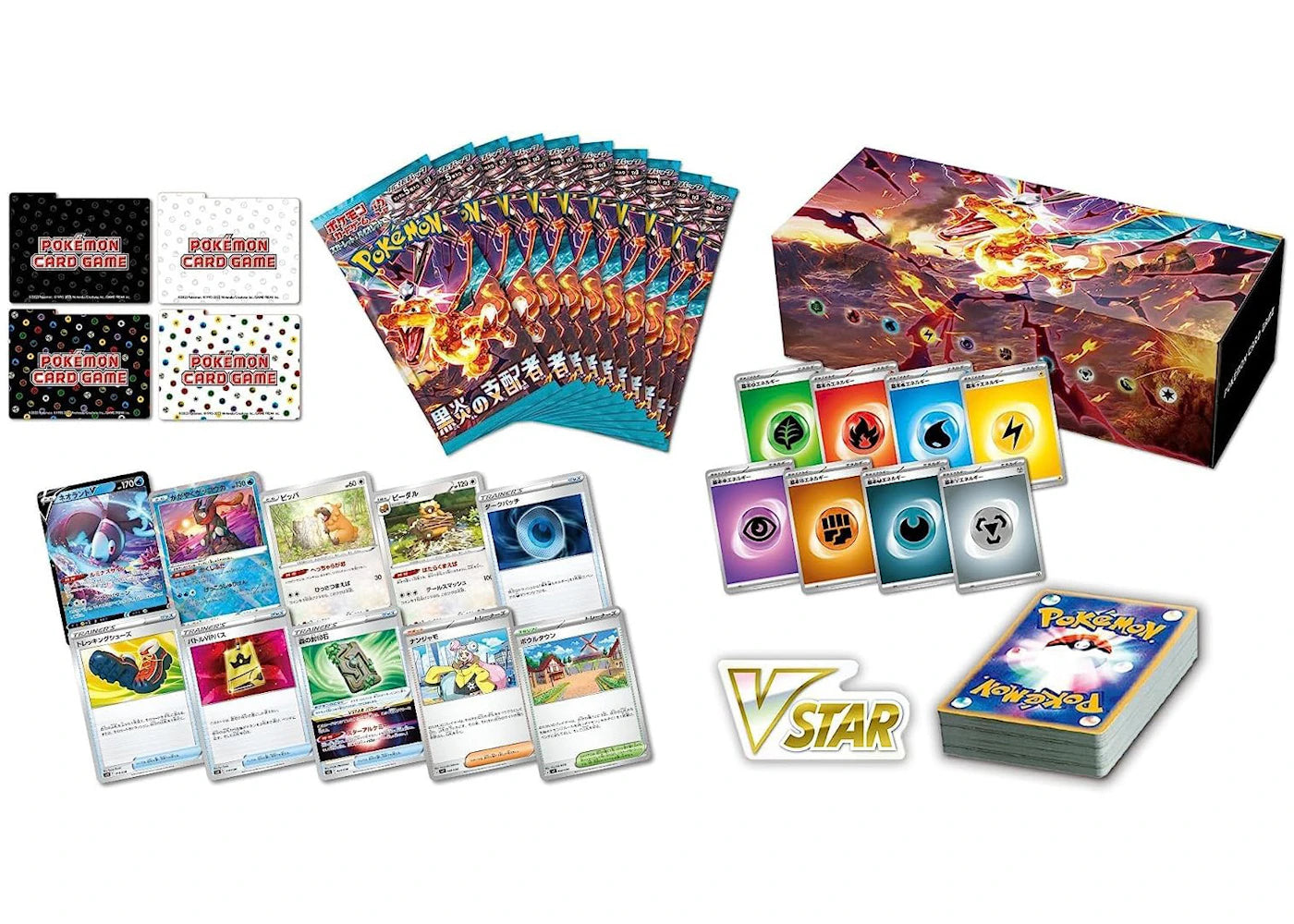 Pokémon TCG Scarlet & Violet Expansion Pack Ruler of the Black Flame Deck Build Box (Japanese)